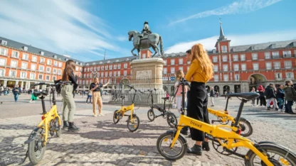 Madrid E-bike Guided Park & City Tour